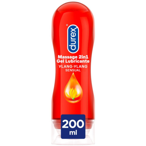 Durex massage lubricante 2in1 ylang ylang placer sensual  1 envase 200 ml