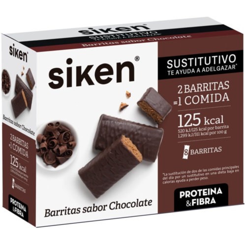 Siken susti barrita choco 8 u