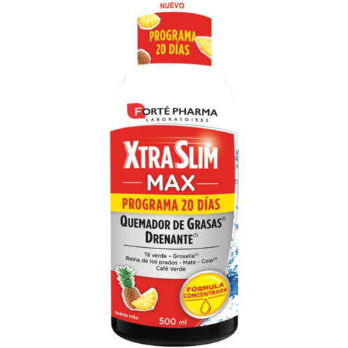 Xtraslim max  1 frasco 500 ml sabor piña