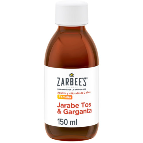 Zarbees jarabe familia tos y garganta (1 frasco 150 ml)