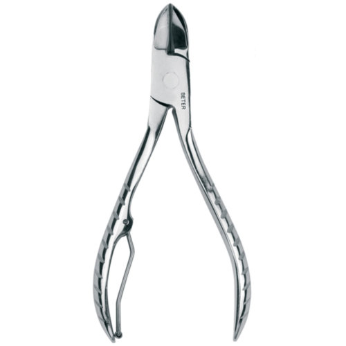 Alicate cortauñas beter profesional cromado 10,3 cm - beter