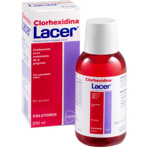 Lacer colutorio clorhexidina  1 envase 200 ml