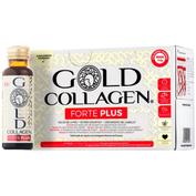 Gold collagen forte plus  10 frascos 50 ml sabor melocoton y lichi