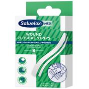 Salvelox med wound closure strips (8 tiras de sutura)