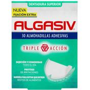 Algasiv - almohadillas adhesivas protesis (30 unidades superiores)