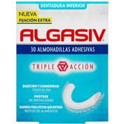 ALGASIV - ALMOHADILLAS ADHESIVAS PROTESIS (30 U INFERIOR)