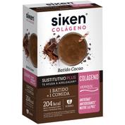 Siken sustitutivo colageno batido  6 sobres 50 g sabor cacao