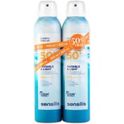 Sensilis protector solar duplo dry touch 200ml +200ml