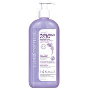 Cleare institute champu matizador violeta (1 envase 400 ml)