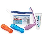 Cepillo dental adulto kin viaje + kin pasta dentifrica 1 cepillo + 1 tubo 2 5ml - kin viaje + kin pa
