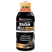 Xtraslim max drenante  1 frasco 500 ml sabor grosella negra