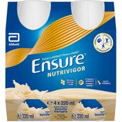 Ensure nutrivigor  4 botellas 220 ml sabor vainilla