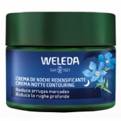 Weleda crema de noche redensificante de genciana azul y edelweiss  1 tarro 40 ml