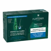 Triphasic tratamiento anticaida reaccional rene furterer 12 ampollas 5 ml - rene furterer