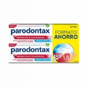 Parodontax refuerza y protege las encias dentifrico 2 tubos 75 ml sabor menta fresca