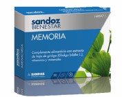 SANDOZ BIENESTAR MEMORIA (30 CAPS)