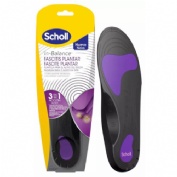 Plantillas fascitis plantar scholl in-balance 2 unidades talla m - scholl in-balance