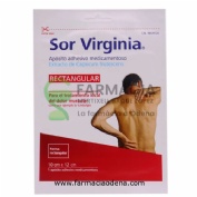 SOR VIRGINIA APOSITO ADHESIVO MEDICAMENTOSO, RECTANGULAR, 1 apósito