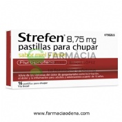 STREFEN 8,75 mg PASTILLAS PARA CHUPAR SABOR MIEL Y LIMON, 16 pastillas