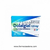 DOLALGIAL CLONIXINO LISINA 125 mg COMPRIMIDOS RECUBIERTOS , 20 comprimidos