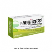 ANGILEPTOL COMPRIMIDOS PARA CHUPAR SABOR MENTA, 30 comprimidos