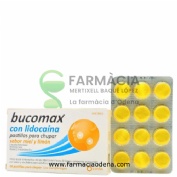 BUCOMAX CON LIDOCAINA PASTILLAS PARA CHUPAR SABOR MIEL Y LIMON, 24 pastillas
