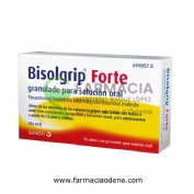 BISOLGRIP FORTE GRANULADO PARA SOLUCION ORAL , 10 sobres