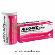 AERO RED 40 mg COMPRIMIDOS MASTICABLES , 100 comprimidos