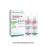MINOXIDIL VIÑAS 50 mg/ml SOLUCION CUTANEA , 2 frascos de 120 ml