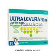 ULTRA-LEVURA 250 MG CAPSULAS DURAS , 10 cápsulas