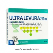 ULTRA-LEVURA 250 MG CAPSULAS DURAS , 20 cápsulas