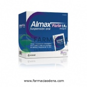 ALMAX FORTE 1,5 g SUSPENSION ORAL,24 sobres