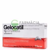 GELOCATIL 1 g COMPRIMIDOS,10 comprimidos