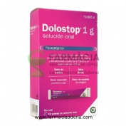 DOLOSTOP 1 G SOLUCION ORAL, 10 sobres