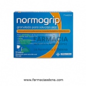NORMOGRIP GRANULADO PARA SOLUCION ORAL, 10 sobres