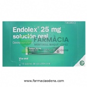 ENDOLEX 25 MG SOLUCIÓN ORAL 10 sobres de 10 ml