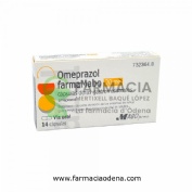 OMEPRAZOL FARMAMABO 20 MG CAPSULAS DURAS GASTRORRESISTENTES, 14 cápsulas