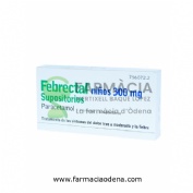 FEBRECTAL NIÑOS 300 MG SUPOSITORIOS , 6 supositorios