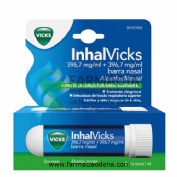 INHALVICKS 396,7 MG/ML   + 396,7 MG/ML BARRA NASAL, 1 aplicador