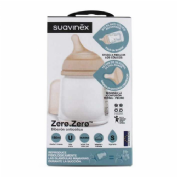 Suavinex biberon zero antic b/ancha sili flujo lento s 180 m