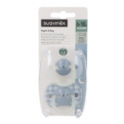 Chupete silicona fisiologico - suavinex fusion (4 - 18 meses 2 unidades)