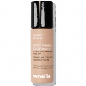 Sensilis skin d-pigment color drops maquillaje correctivo despigmentante  1 frasco 25 ml color 04