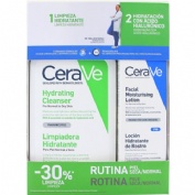 Cerave pack limpiadora hidratante + loción hidratante de rostro