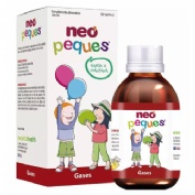 Neo peques gases  1 envase 150 ml sabor manzana