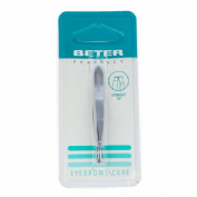 Pinzas depilar beter cromada p recta 7.2 cm - beter
