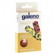 Galeno infantil aposito adhesivo strips 72 x 20 mm / 56 x 17 mm 20 u - aposito adhesivo