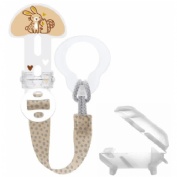 Broche para chupete y cubierta de proteccion mam clip it! & cover 1 unidad color verde - mam clip it