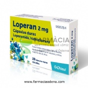 LOPERAN 2 mg CAPSULAS DURAS , 20 cápsulas