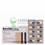 DURVITAN 300 mg CAPSULAS DURAS DE LIBERACION PROLONGADA, 10 cápsulas