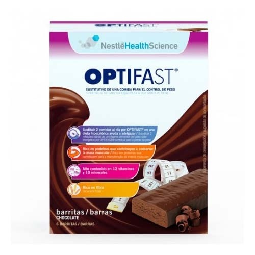 OPTIFAST BARRITAS (70 G 6 BARRITAS CHOCOLATE)